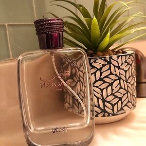 Empty bottle of mens colonge